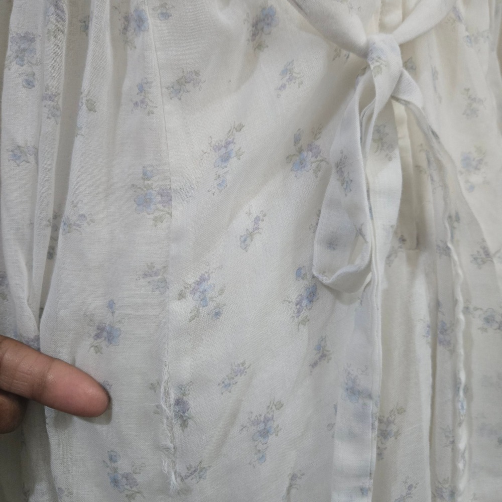 Vtg Gunne Sax Dress‎ Sz 5 Floral Cottagecore Prairie Milkmaid Romantic Victorian - Picture 15 of 16
